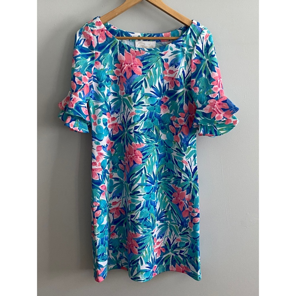 NWT floral print Pappagallo dress, size Small